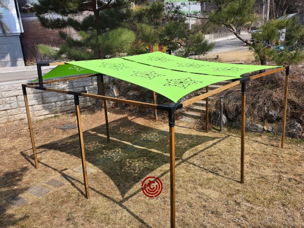 우드그늘막[대형_아트타프]